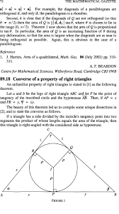 Converse is from the latin roots com(great or intense) + vertere (to turn). 89 18 Converse Of A Property Of Right Triangles The Mathematical Gazette Cambridge Core