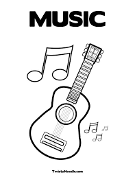 Signup to get the inside scoop from our monthly newsletters. Preschool Music Coloring Pages