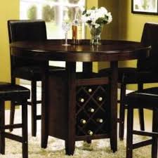 Counter Height Table With Wine Rack Counter Height Dining Table Dining Table High Dining Table