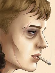 regram from @briareven : Olive + Harry (& details) . “Lieutenant Beckwith's  Widow” out everywhere now