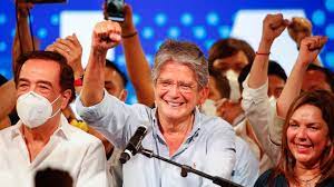 Guillermo lasso, del movimiento creo, es el candidato ganador de la elección presidencial en ecuador. Jilttjt0r5wofm