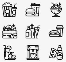 Icons are designed to be used with inline elements (we like the <i> tag for brevity, but using a <span> is more semantically correct). Food And Neverage Png Food And Beverage Icon Transparent Png Kindpng