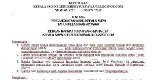 Maybe you would like to learn more about one of these? Contoh Sk Wakil Kepala Sekolah Terbaru Panduandapodik Id