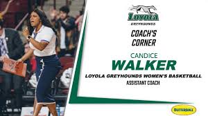 Experienced head women's basketball coach with a demonstrated history of working in the secondary and higher education industries. Loyola Greyhounds Coach S Corner Women S Basketball Assistant Candice Walker Facebook