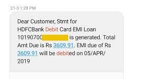 Make an international payment pay at your bank. How To Pay Hdfc Debit Card Loan Emi Through Netbanking Quora
