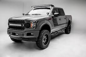 Truck racks & van racks. Ford F 150 Raptor Front Roof Led Bracket To Mount 52 Inch Curved Led Light Bar Pn Z335662