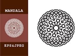 Use this design with your. Mandala Art Geometric Graphic By Mbahsinyo Creative Fabrica