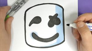 In einem zylinder lassen sich viele formeln leicht auf die für einen kreis geltenden formeln. Kawaii Marshmello Zeichnen Einfach Youtube