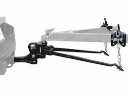 For more towing information and to find the goal of using a weight distribution hitch is to keep the trailer and the vehicle it's attached to, as level as possible by distributing the tongue. How Towing Weight Distribution Systems Work Howstuffworks
