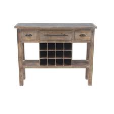 Unfortunately, that isn't always the case. Farmhouse Wooden Wine Console With Drawers Brown Olivia May Target