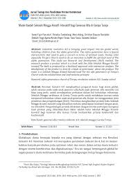 Check spelling or type a new query. Pdf Model Ibadah Sekolah Minggu Kreatif Interaktif Bagi Generasi Alfa Di Gereja Toraja