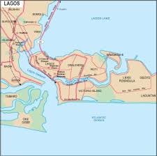 A third of the community is built on stilts along the lagoon and. Lagos Vector Map Eps Africa City Map Illustrator Vector Maps Eps Illustrator Map Vector World Maps