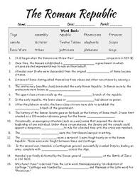 Describe the reforms of gaius and tiberius gracchus. Roman Republic Worksheet With Differentiated Version By Missvhistory