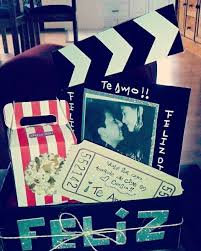 Diy Cine En Casa Regalo Para Mi Novio Diy Gifts Picture Gifts Ideas Aniversario