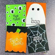 Easy Diy Halloween Cards To Make With Minimal Supplies
