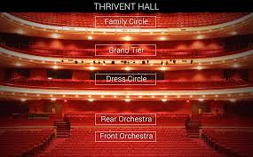 Thrivent Financial Hall View From Your Seat Orchestra
