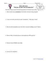 When the original three laws relating volume,pressure, and temperature are written as a single expression ,it is called the _ law. Lesson Plan Introduction To Gas Laws By Msrazz Chemclass Tpt