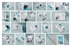 High resolution psd mockups for commercial use • royalty free editable mockup graphics. Vertical Bifold Brochure Mockup Set Flyer Mockup Stationery Mockup Flyer