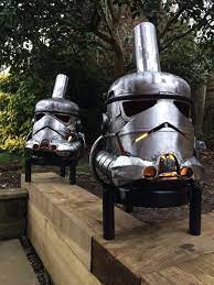 After the awesome feedback i've received for my vader style log burners and been a bit of a star wars nerd, i've been wanting to try a stormtrooper design for a while now so here goes. Storm Trooper Wood Burner