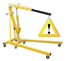 Capacity foldable shop crane delivers the lift you need combined with the advantage of compact storage! Safety Rules For Using An Engine Hoist Knockoutengine