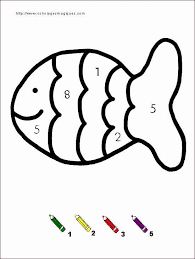 coloriages magiques du poisson preschool colors learning activities coloriage nexo knights clay