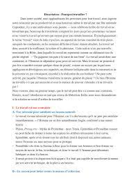 Dissertation Philosophie Pourquoi Travailler Dissertation Pourquoi Travailler Dans Notre Studocu
