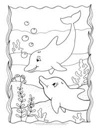Set off fireworks to wish amer. Dolphin Coloring Pages Easy Peasy And Fun