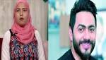 شاهد| تامر حسني يوجه رسالة