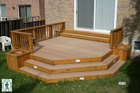 The best thing is, some of these decks do not cost so much and are easy to build. 1 Level Diy Deck Plans