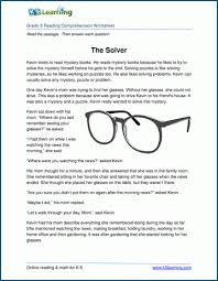 But by the time third grade rolls around, the texts get lengthier and more complicated. Free Printable Third Grade Reading Comprehension Worksheets K5 Learning Comprehension Worksheets Third Grade Worksheets Reading Worksheets