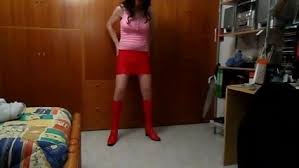 Fingering milf in a latex skirt nylons and boots. Blonde Cutie In A Latex Skirt Nylons And Boots Youporn Red