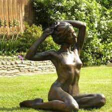 Chine Jardin Deciration Sculpture En Bronze Femme Nue Femelle Dame Figure Statue Acheter Statue De Bronze Sur Fr Made In China Com