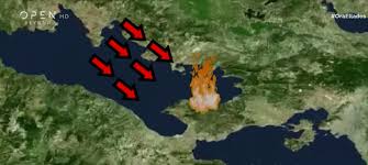 Μέχρι την αθήνα και αρκετές περιοχές της αττικής έχει φτάσει ο καπνός και η μυρωδιά από τη φωτιά που έχει ξεσπάσει στο σχίνο κορινθίας από το βράδυ της τετάρτης. Foxug Fo3e9usm