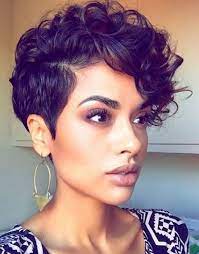 If you have naturally curls on your short hairstyle, you should try this awesome style! Black Hairstyles On Pinterest Hairstyles For Black Women Hair Styles Thick Hair Styles Short Hair Styles