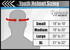 Youth Atv Or Motocross Helmet Sizing Tips Typhoon Helmets