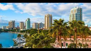 Official site of staybridge suites st. Aerial Downtown Saint Petersburg Florida And St Pete Beach Youtube