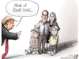 Trump Worries About Your Son In Adam Zyglis Latest Political Cartoon Opinion Cartoon Madison Com