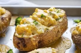 Broccoli Cheese Twice Baked Potato Recipe Twice Baked Potatoes Broccoli And Cheese Baked Potato
