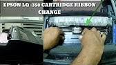 Ce produit est compatible avec: How To Put Ribbon On Epson Lq 690 Printer Youtube