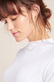 Michael Stars Judy Mock Neck Tee