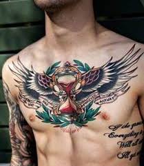 تاتو يد و قدم و جسم انواع الوشم و اجمل صور تاتو Tattoo Cool Chest Tattoos Chest Piece Tattoos Chest Tattoo Men