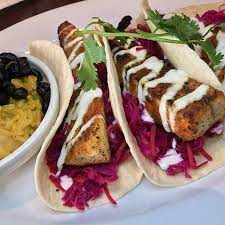 Maybe you would like to learn more about one of these? Panko Crusted Fish Tacos With Pickled Slaw And Side Of Rice Beans My Fish Was Dry Upclosesav Picture Of Rusty Bucket Restaurant And Tavern Columbus Tripadvisor