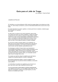 Über 7 millionen englischsprachige bücher. Guia Para El Jefe De Tropa