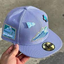 Brimmy Neutron On Instagram Colorado Rockies 25th Anniversary Northern Lights By Hatclub In 2021 Fitted Hats Style Board Hats