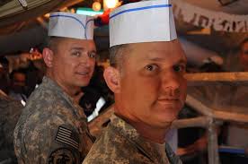 From front to rear) Col. Craig M. Weaver of Brookhaven