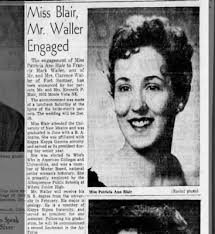 Patricia Blair Engagement