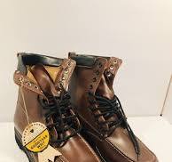 Goodyear Welted Leather Mens Safety Steel Toe Cap Ankle Work Shoes Boots Size 12 | eBay