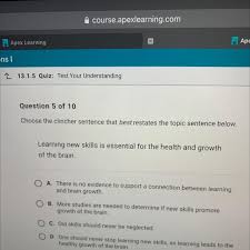 Which Of The Following Would Not Be A Good Clincher Sentence For A Compare  And Contrast Essay That Begins - Brainly.Com