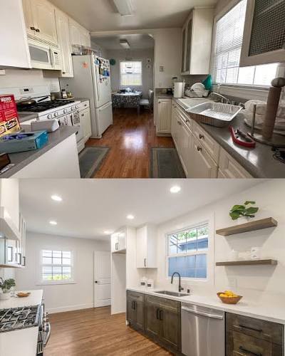Finished property renovation
