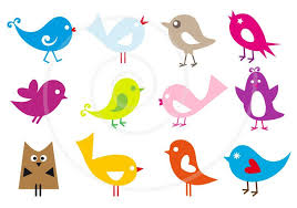 Download Cute Birds Digital Clip Art Set Owl Clipart Animal Pet Etsy In 2021 Digital Clip Art Set Birds Vector Cute Birds